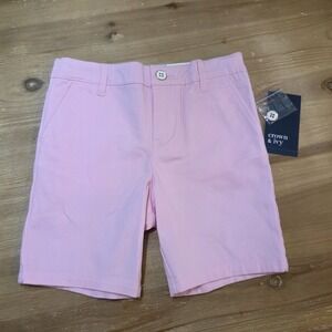 Boys Crown And Ivy Light Pink Shorts Size 6 NWT. BF